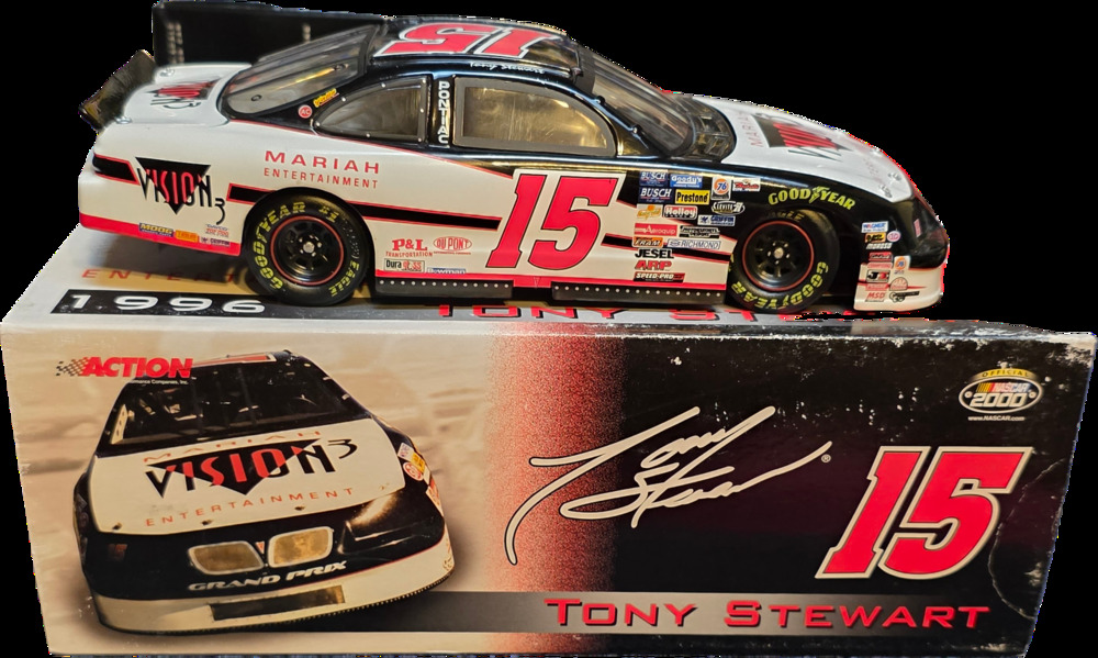 Tony Stewart #15 Vision3 1996 Grand Prix 1:24 Action Diecast NASCAR 10,536